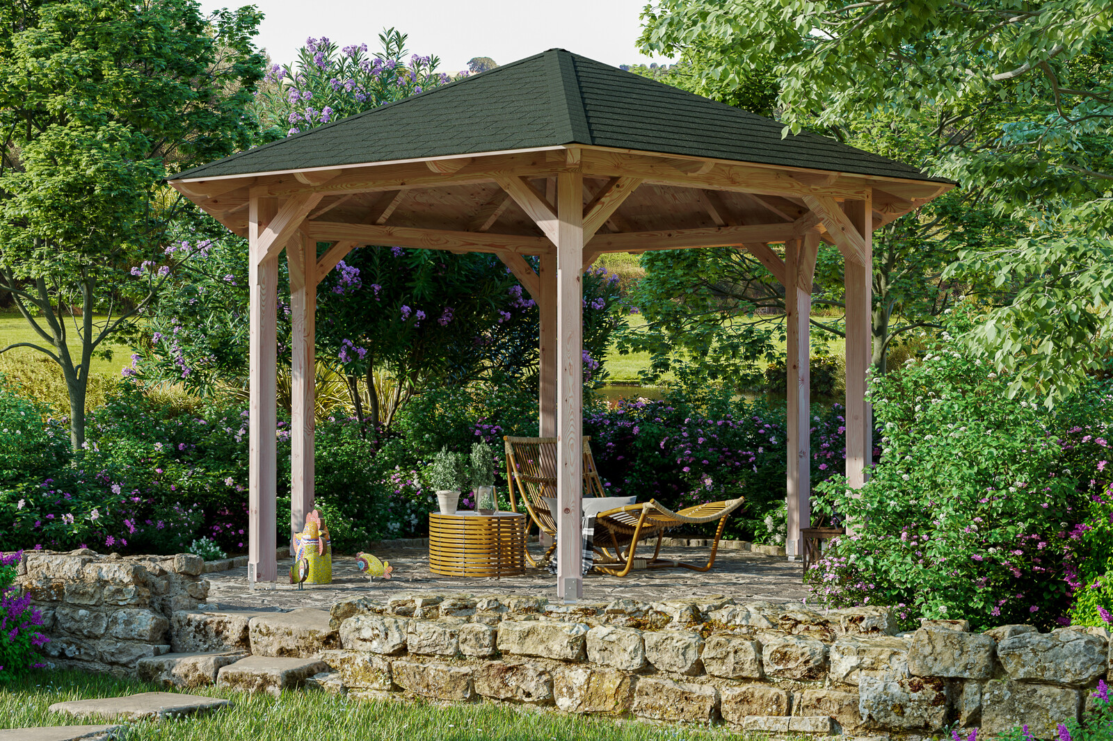 6hranný altán COLMAR