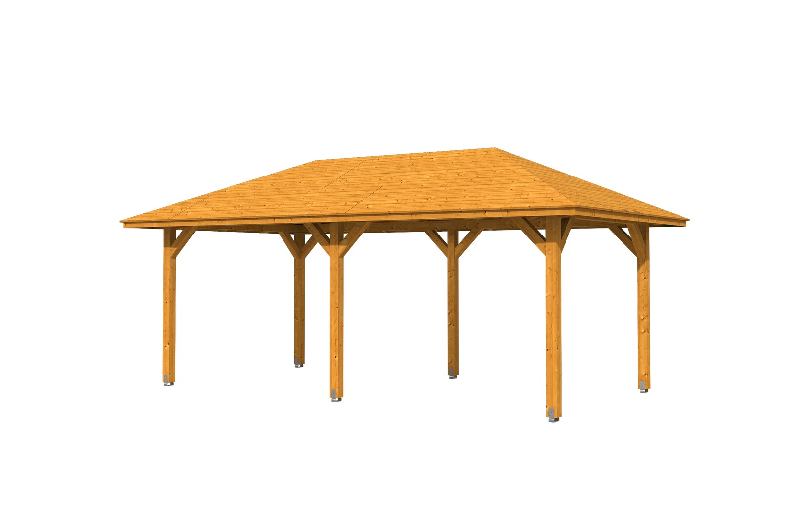 Pavillon Orleans 1, Leimholz, eiche hell