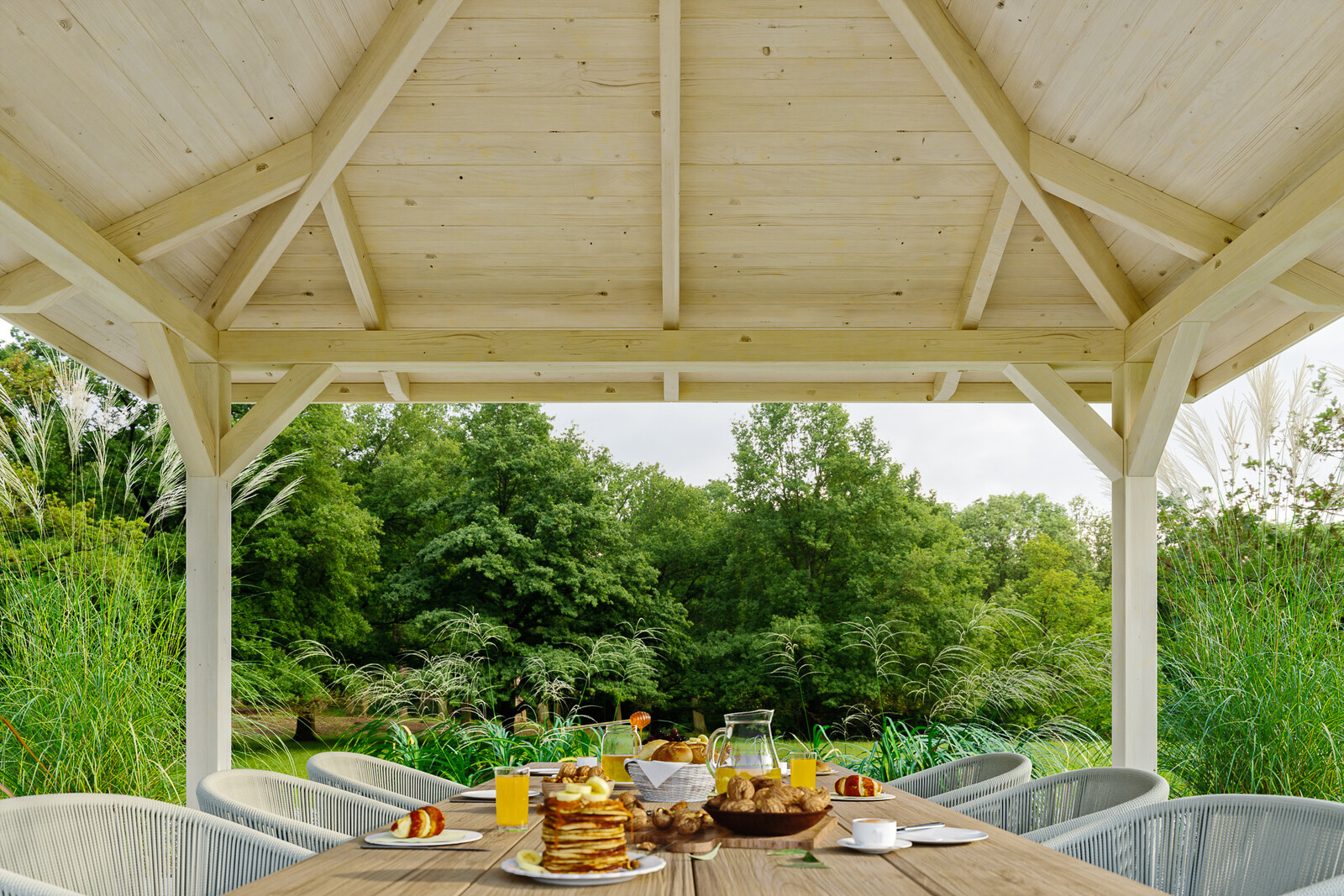 Pavillon Cannes 2, Leimholz, natur