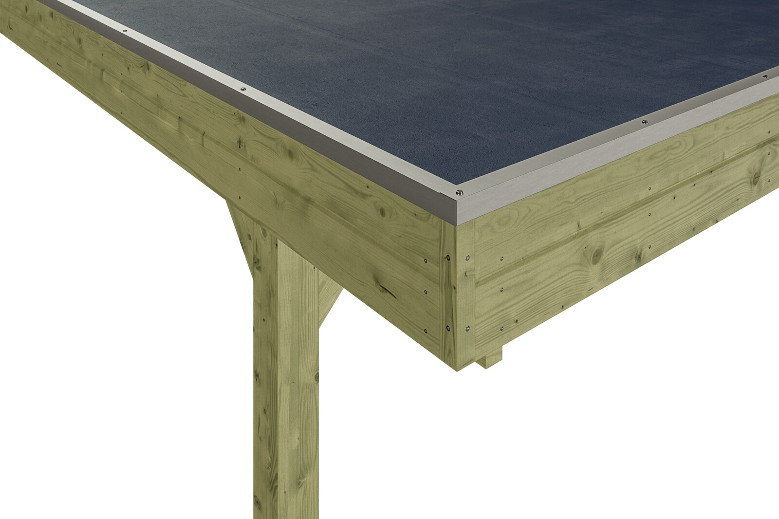 Carport Friesland 314 x 555 cm mit EPDM-Dach