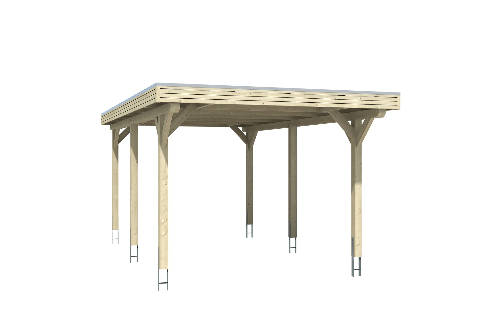 Carport Spessart 355 x 604 cm, untreated