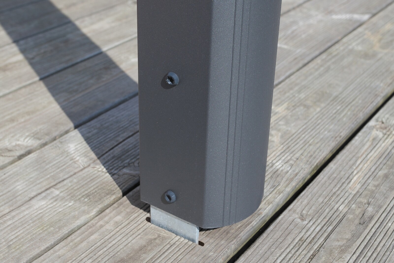 Terrassenüberdachung Modena 541 x 307 cm, Aluminium, anthrazit