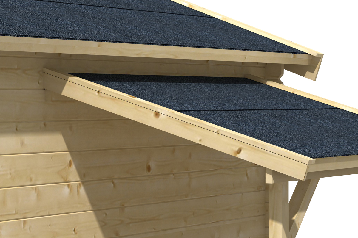 Detail von Dachpappe