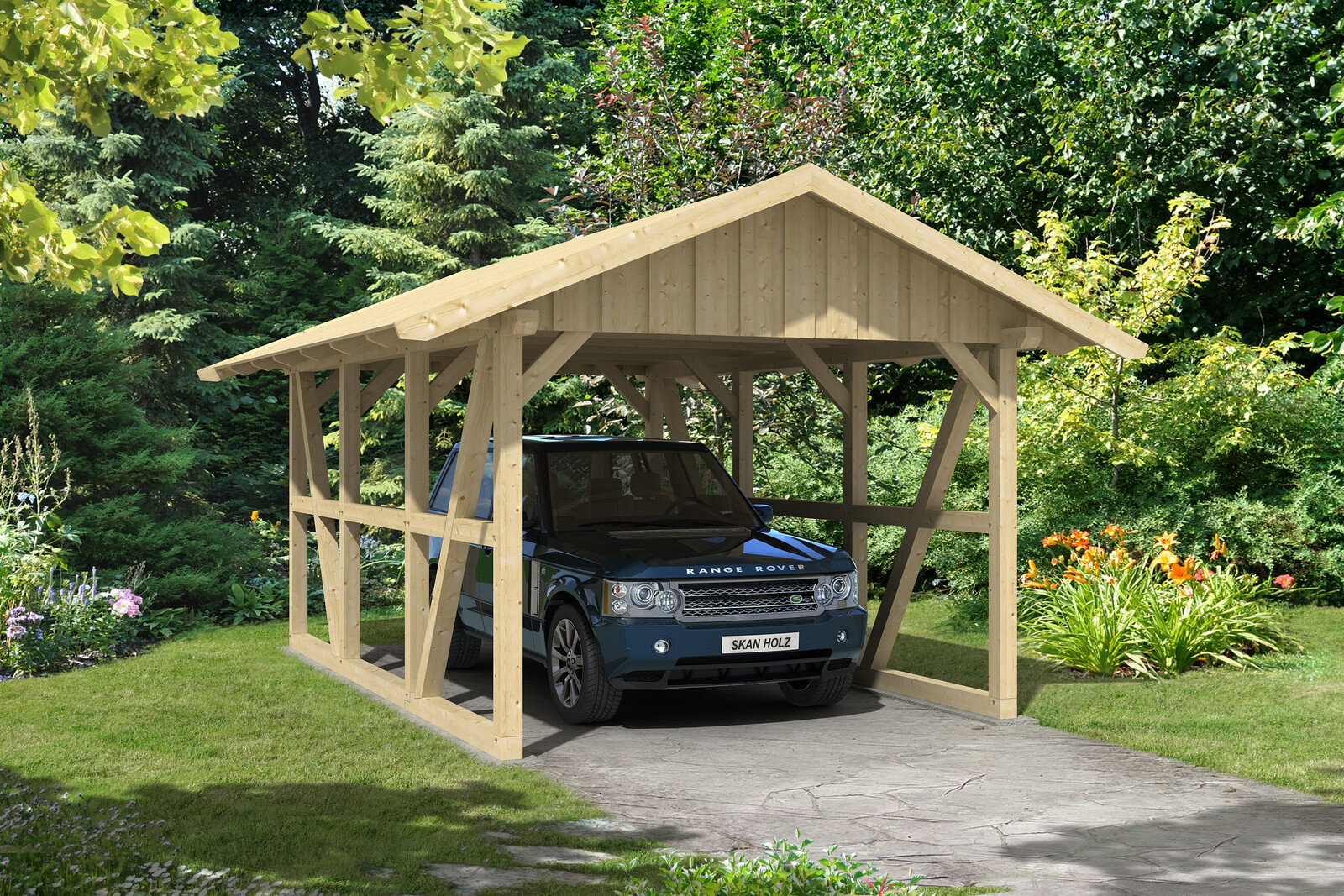 Carport SCHWARZWALD
