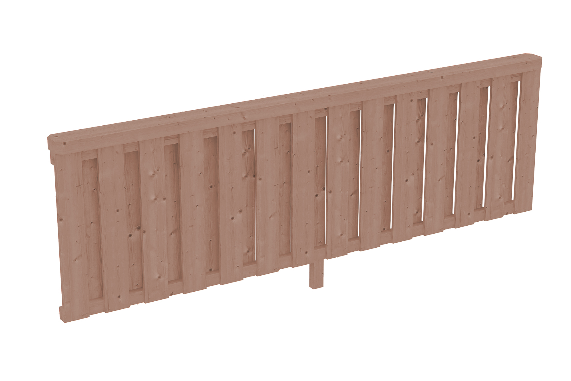 Balustrade siding 270 x 84 cm, douglas fir, untreated