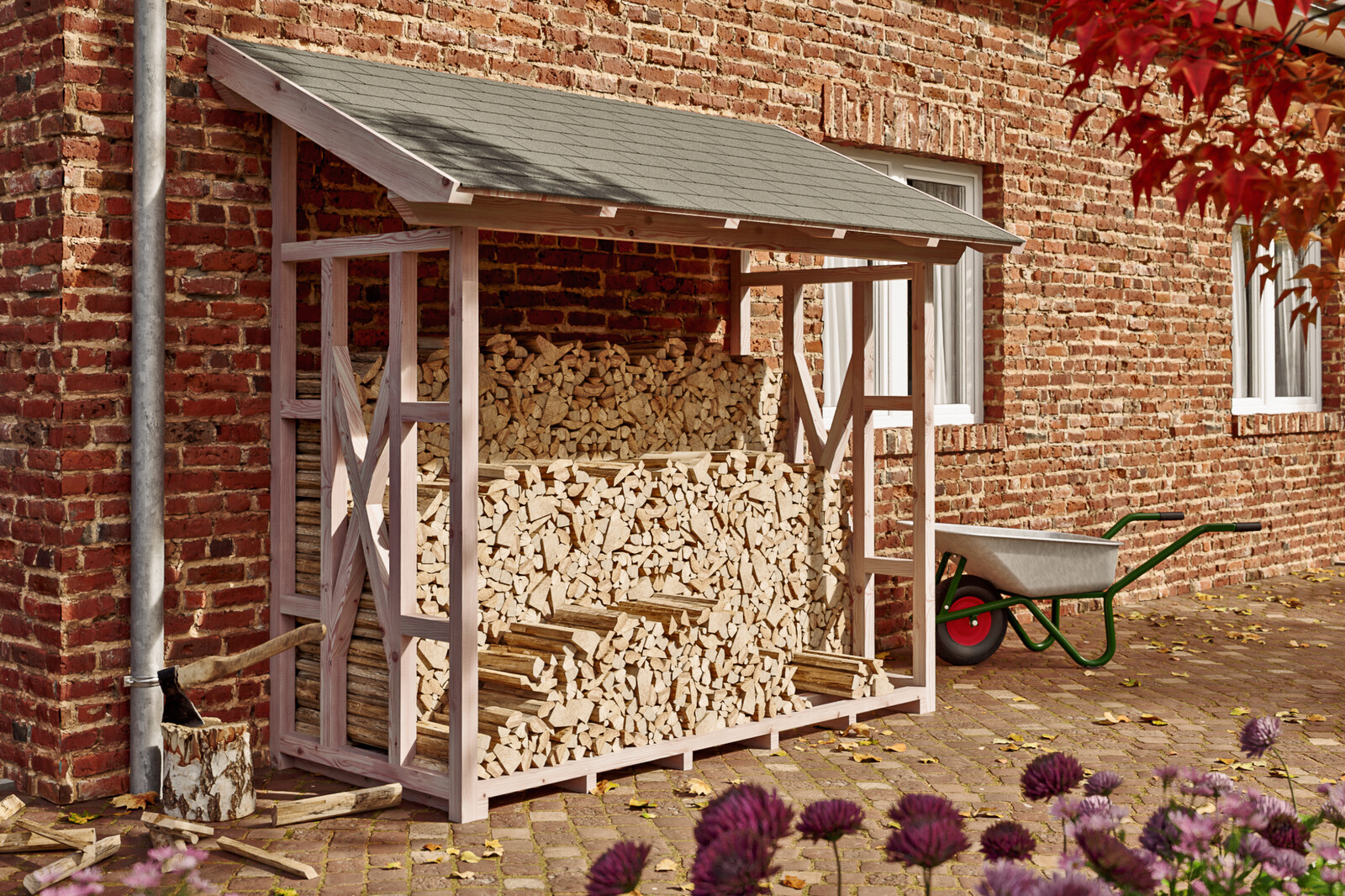 Holzunterstand  Paul