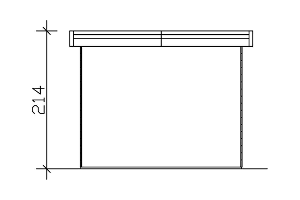 Korfu BBH 250x200cm, 19mm