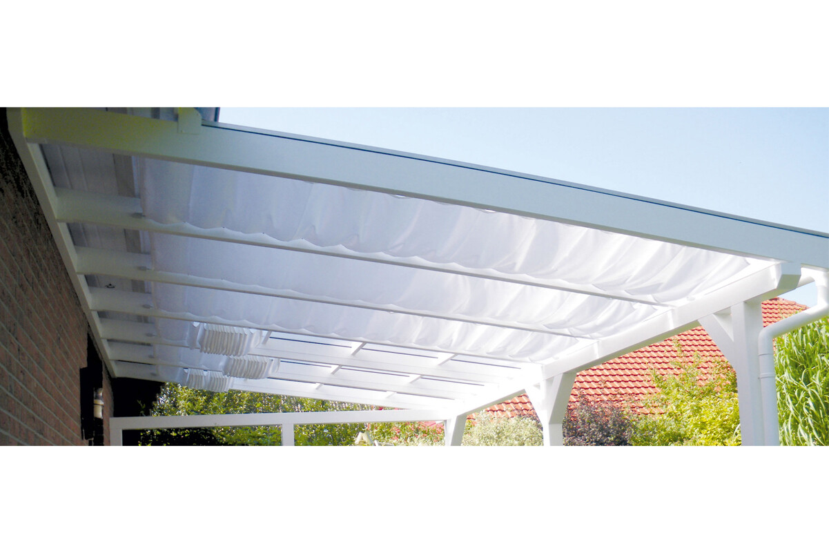 Sonnensegel für Breite 434 cm, Tiefe 239/250 cm