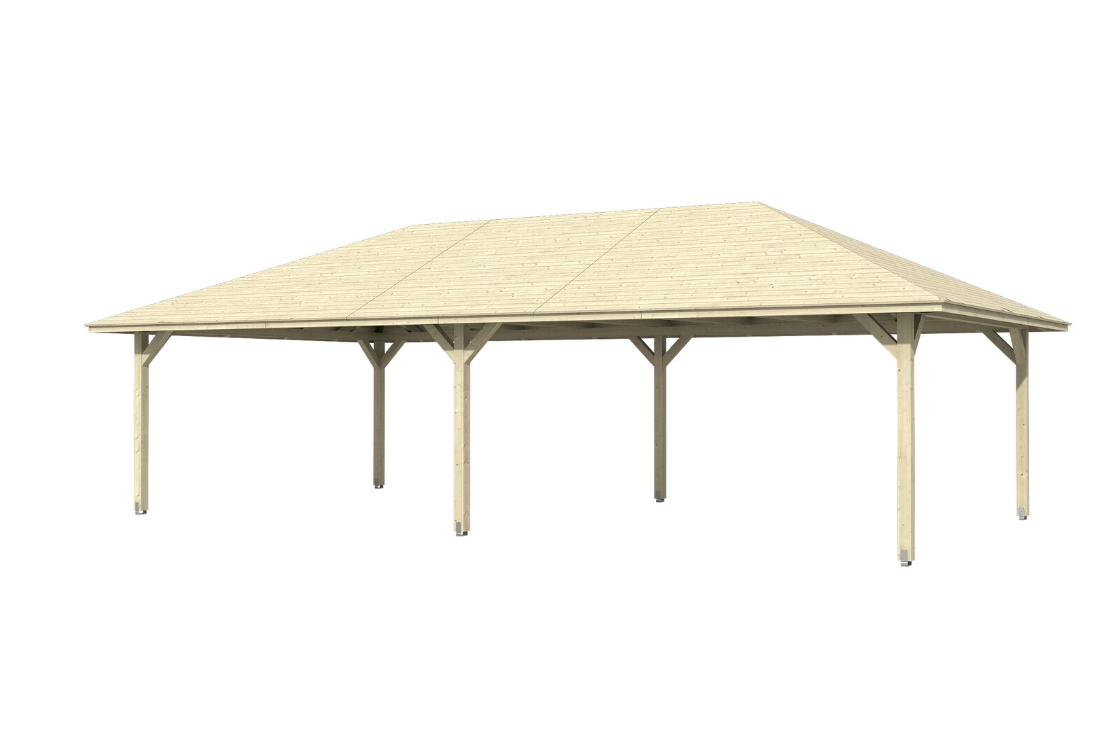 Pavillon Orleans 4, Leimholz, natur