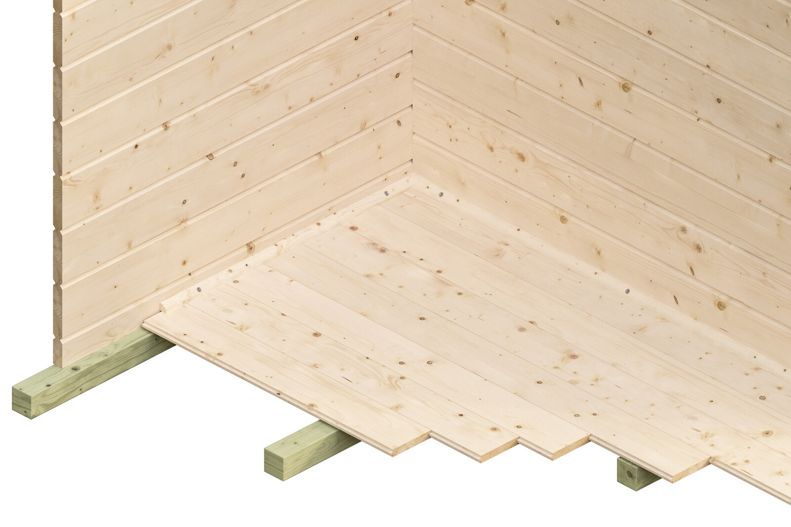 Gartenhaus Ibiza 250 x 200 cm, natur