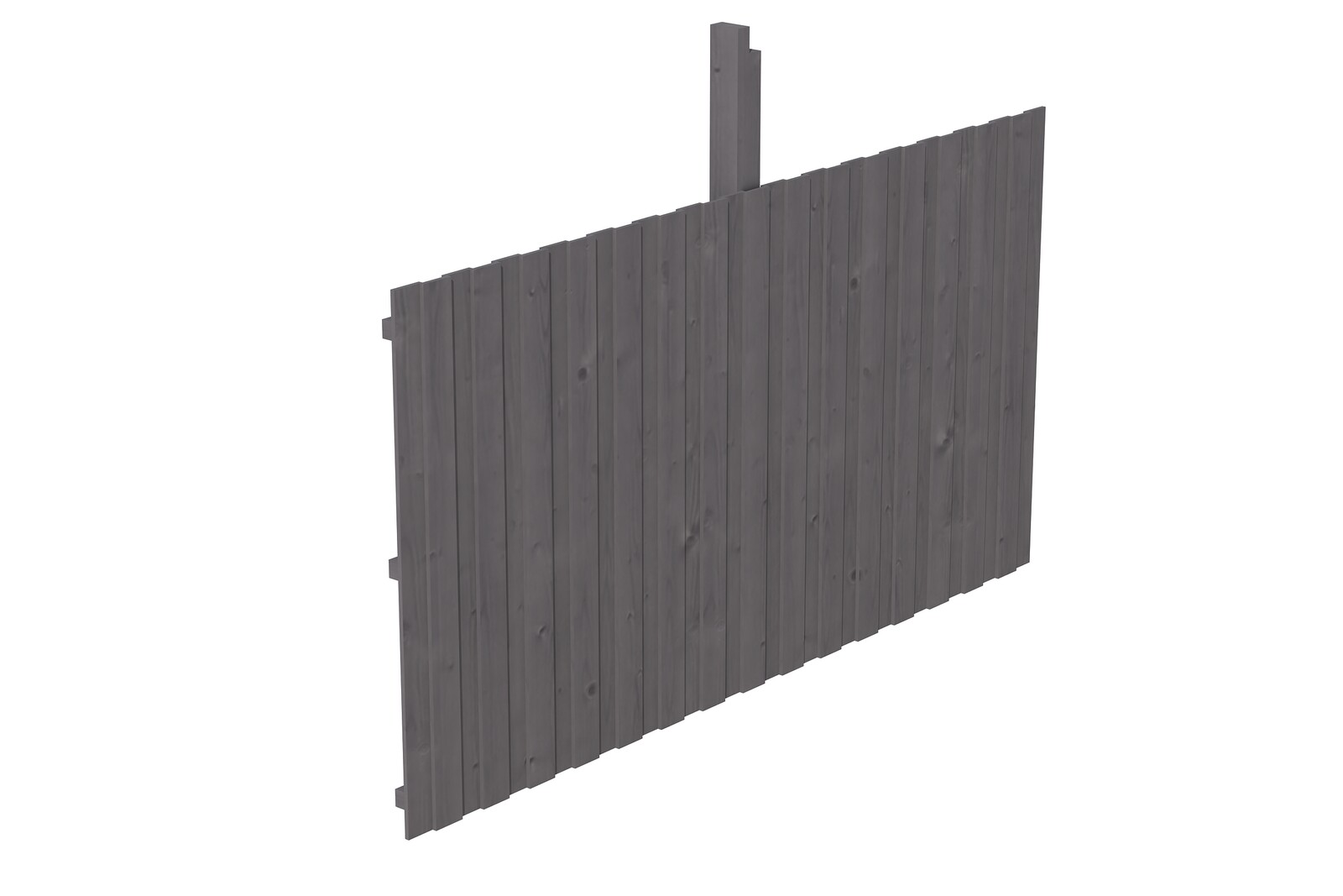 Backwall for glulam carports 341 x 180 x m, spruce, colour pre-treated in slate-grey