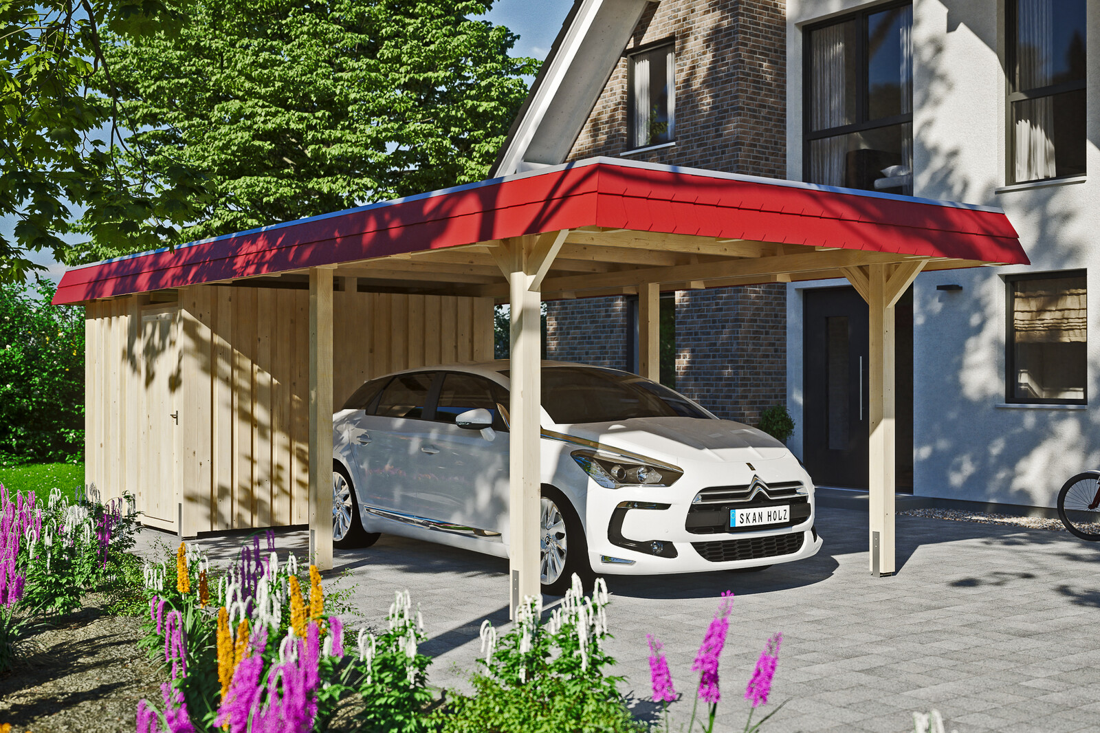 Carport Wendland met bergruimte