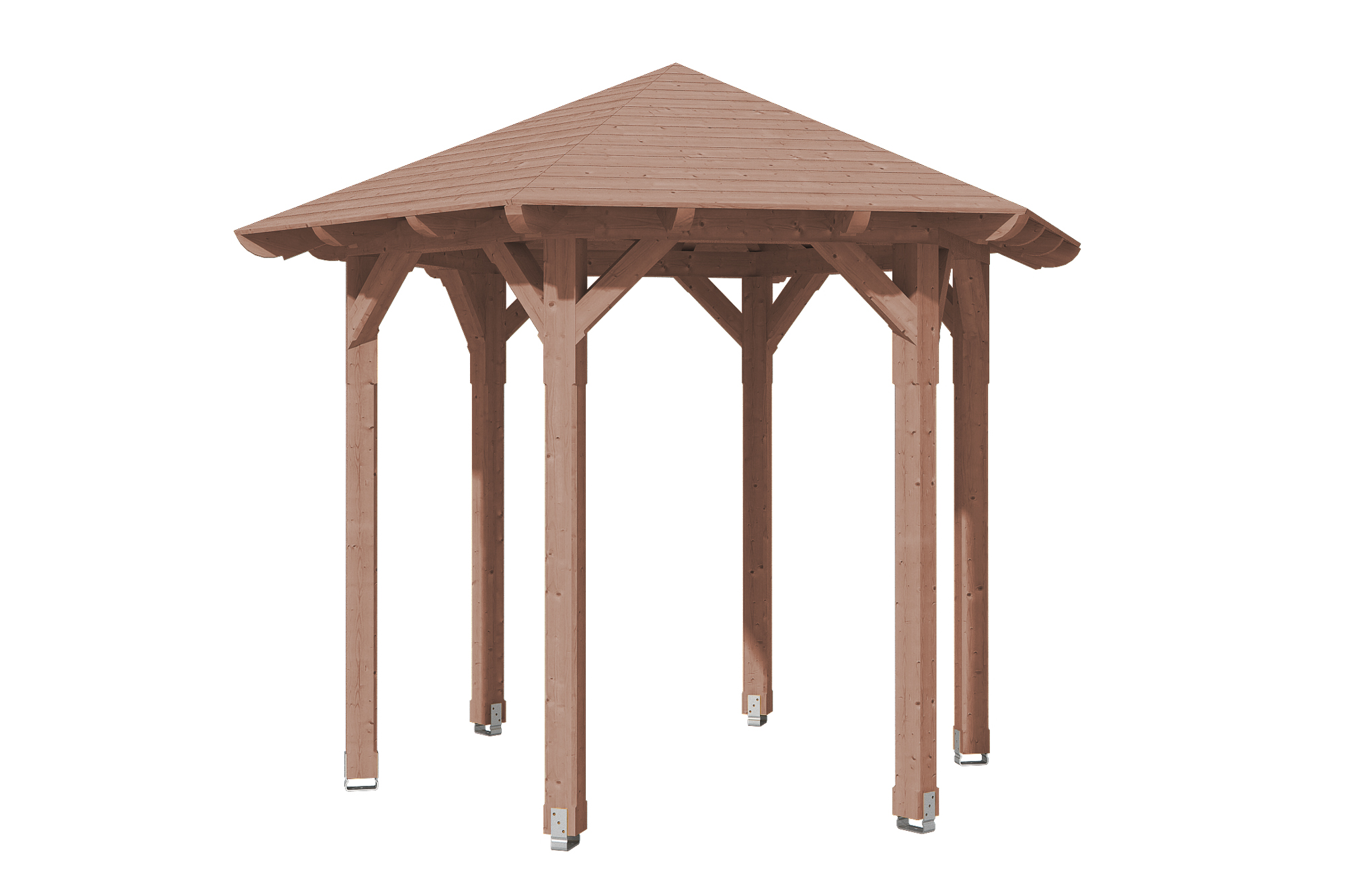 6hranný altán COLMAR 1, Ø 360 cm, barevně neošetřeno