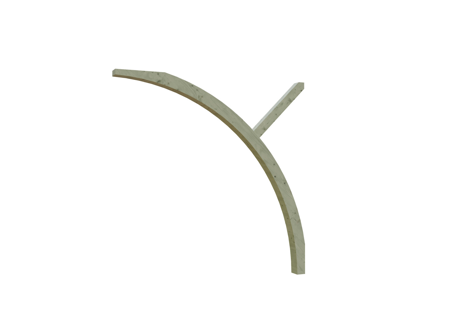 Arc d'entrée 11,5 x 12 cm, imprégné