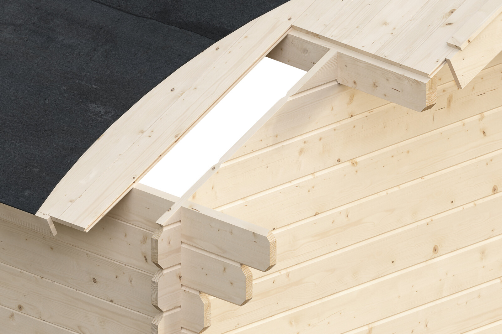 Gartenhaus Ibiza 250 x 200 cm, natur