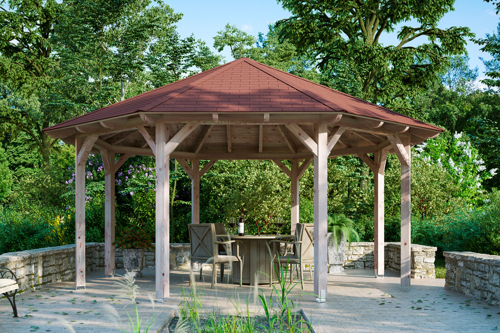 8hranný altán LYON