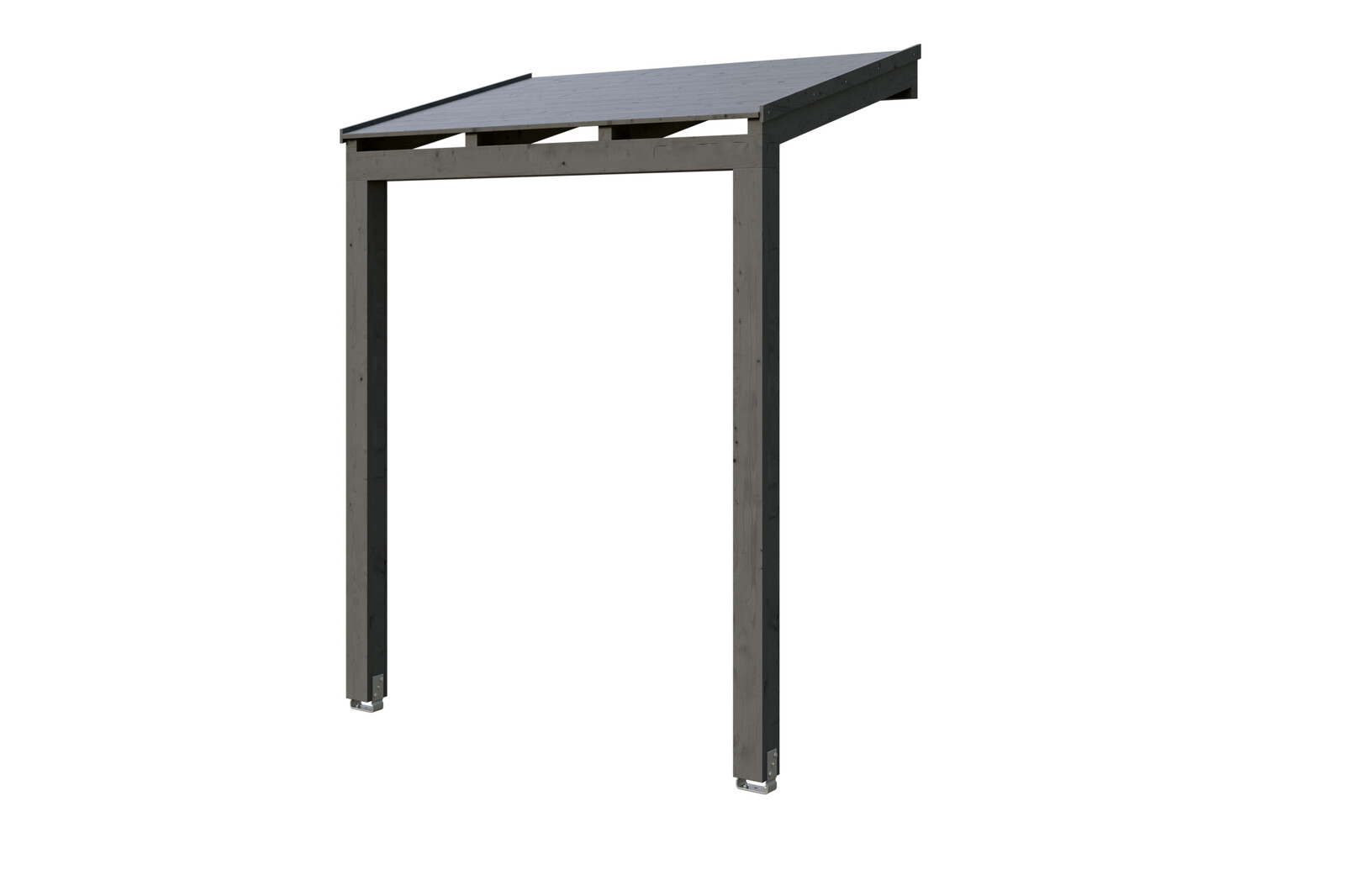 Vordach Prerow, 203 x 128 cm, schiefergrau