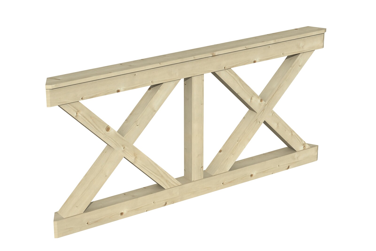 Pažení ondřejský kříž 180 x 84 cm, NANCY 3, neošetřené