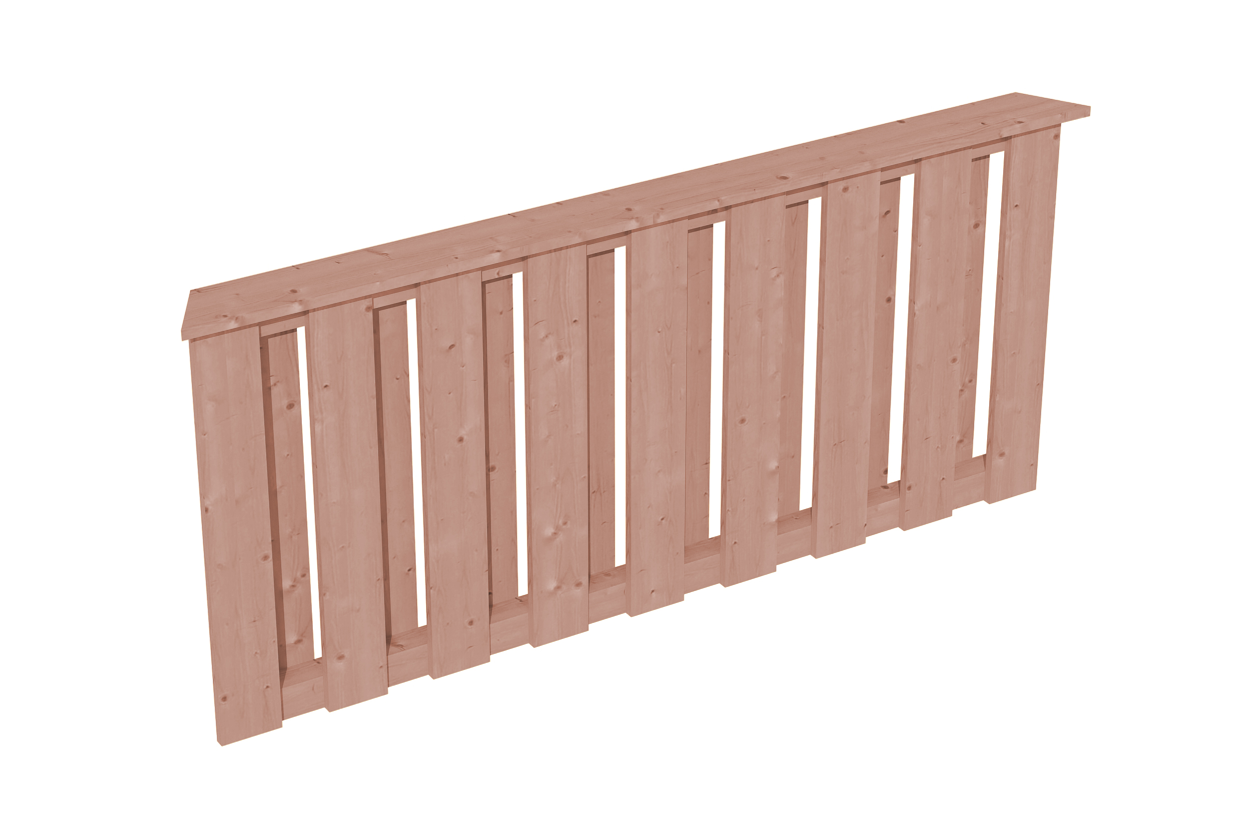 Pažení z palubek 180 x 84 cm, COLMAR 3, neošetřené