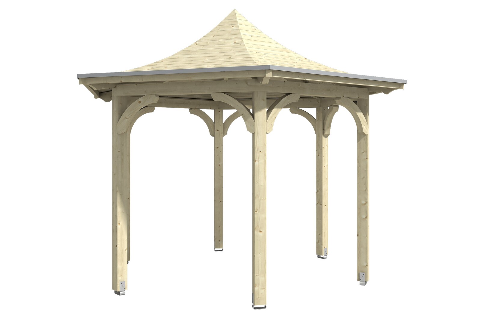 6hranný altán VERSAILLES, Ø 418 cm, barevně neošetřeno