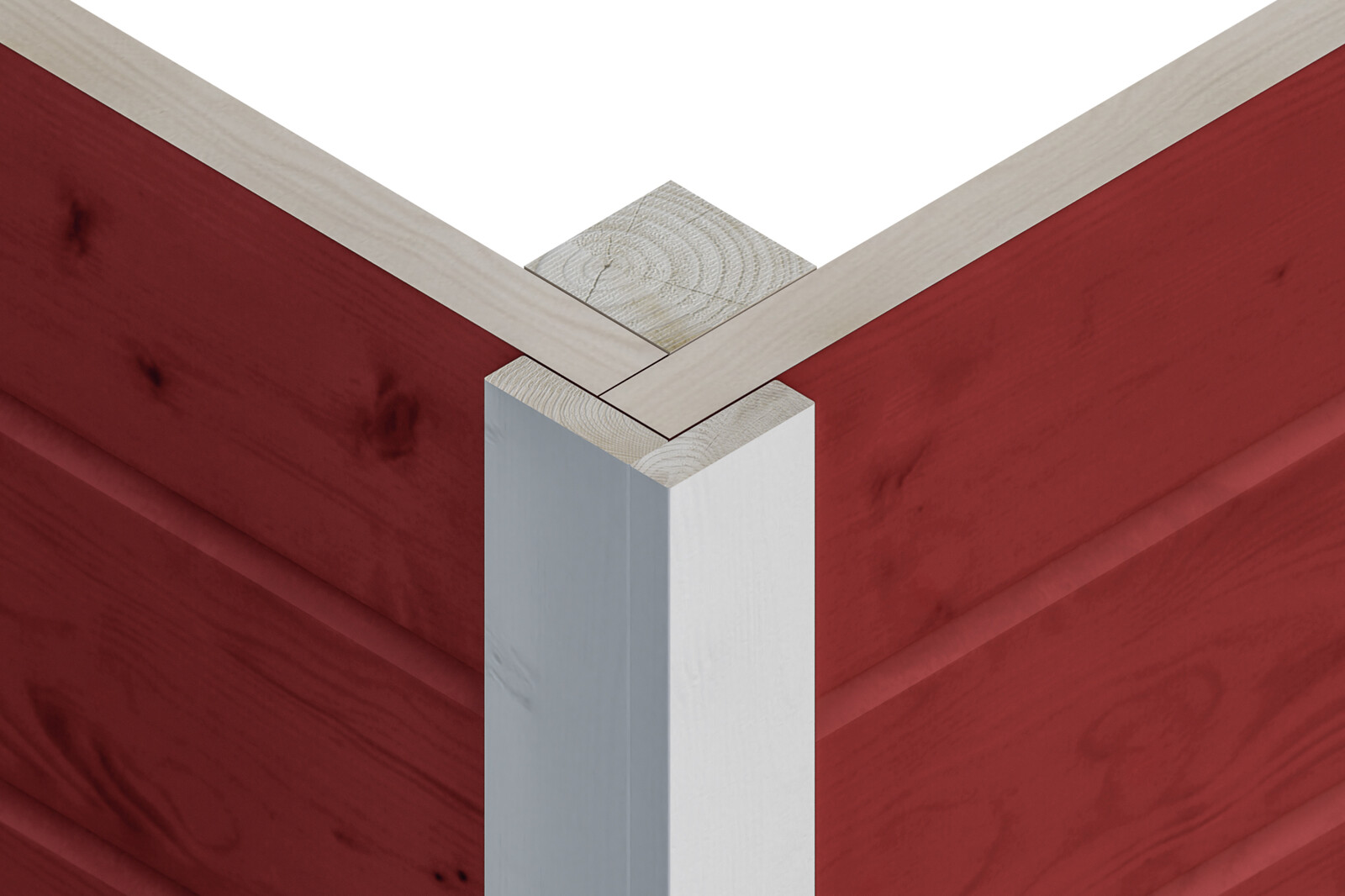 Altán ALMELO, 28mm, 350 x 303 cm, barevně ošetřeno ve vínově červené barvě