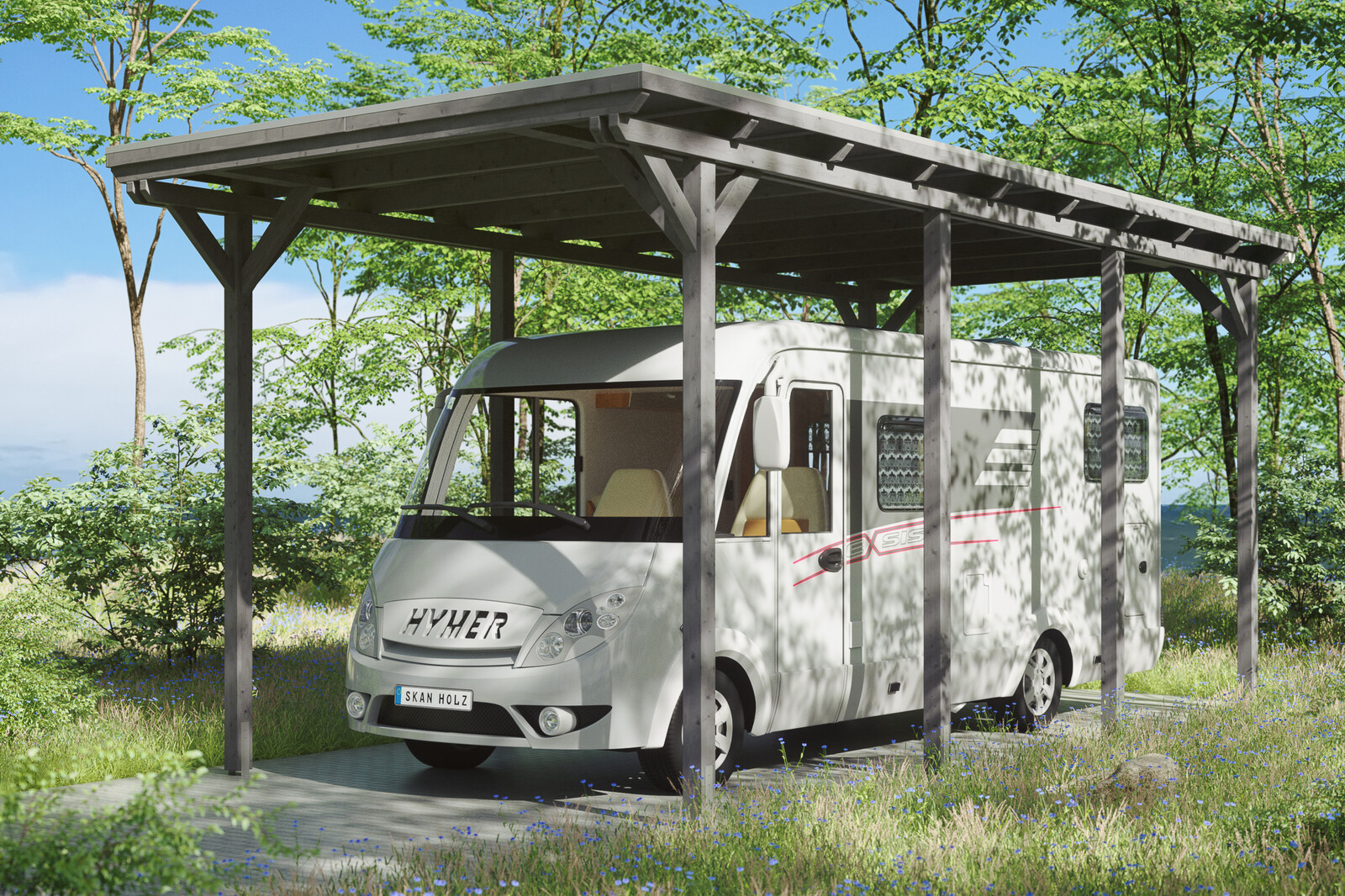 Carport Emsland Caravan